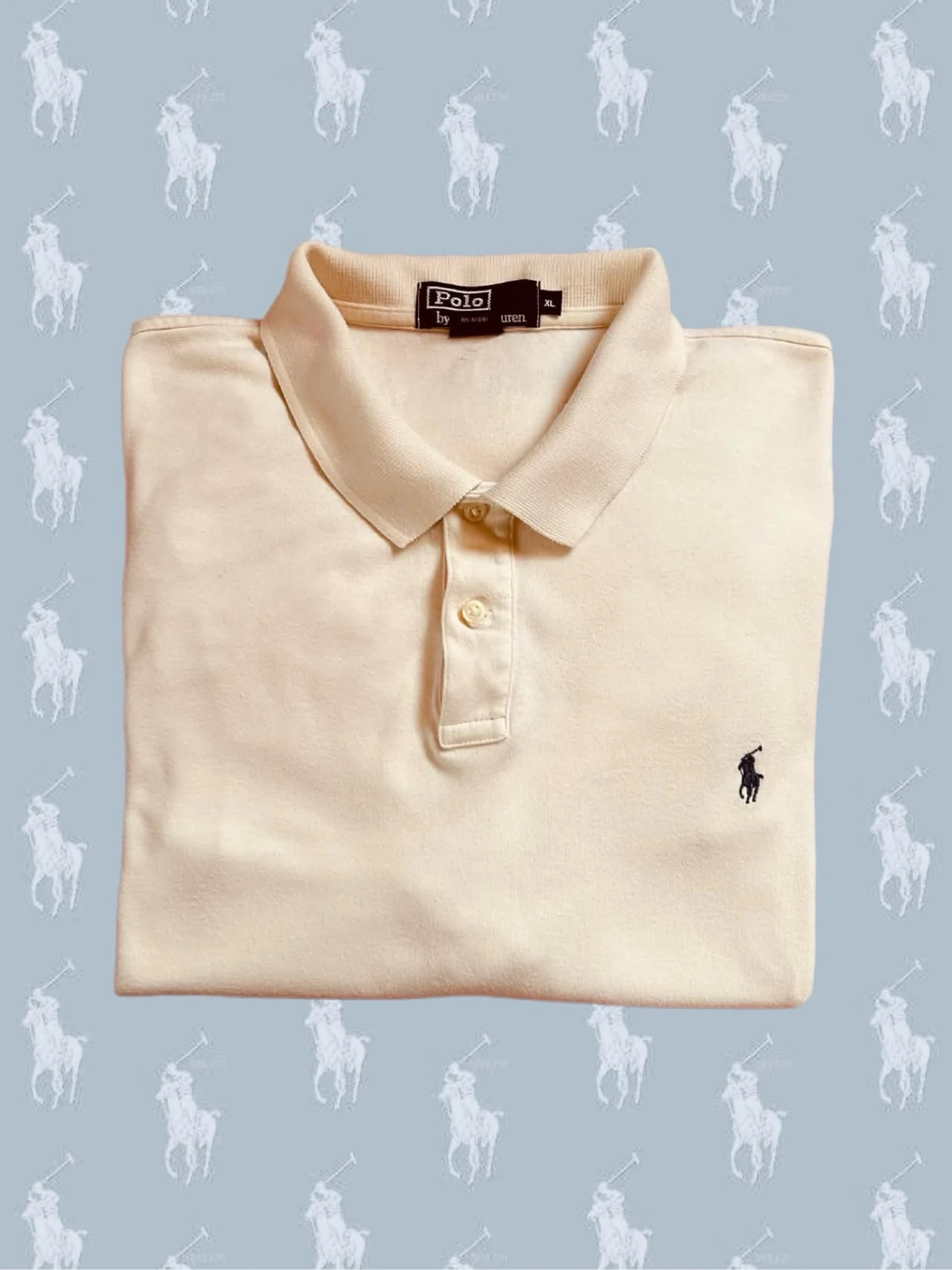 👕🌿Polo Ralph Lauren vintage hombre beige corte amplio ajuste relajado XL/XXL🌿👕 – photo 3